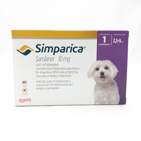 SIMPARICA 1 TABLETA