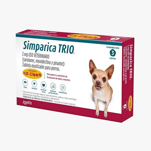 SIMPARICA TRIO 1 TABLETA