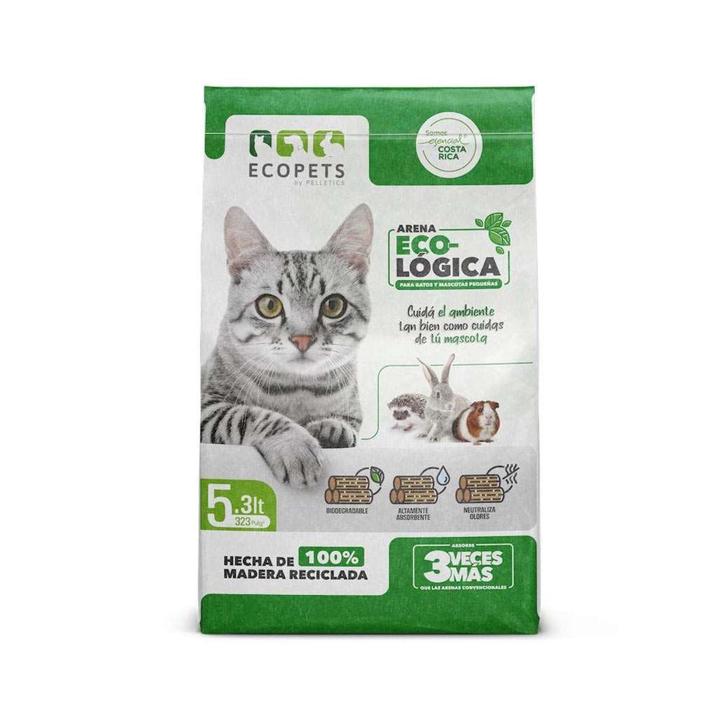 ARENA ECOLOGICA ECOPETS PARA MASCOTAS