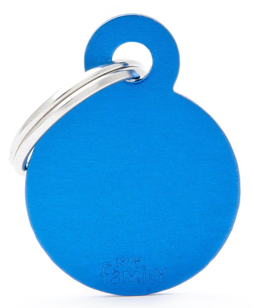 MY FAMILY TAG LARGE ALUMINUM ROUND