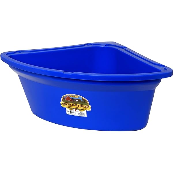 COMEDERO PARA CABALLO LITTLE GIANT DE ESQUINA 26 QUARTS