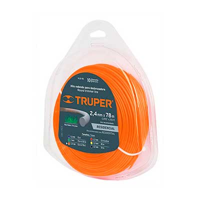 HILO TRUPER PARA CHAPEADORA DONA NARANJA 2.4 MM*78M