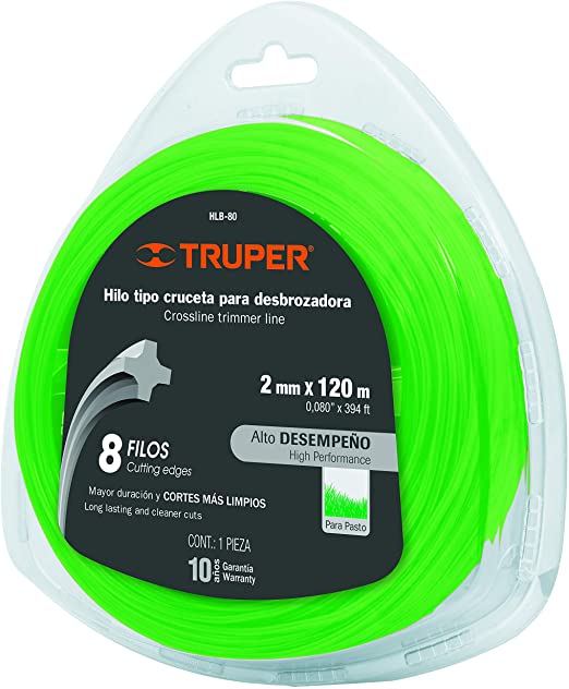 HILO TRUPER PARA CHAPEADORA DONA VERDE 2MM*120 M