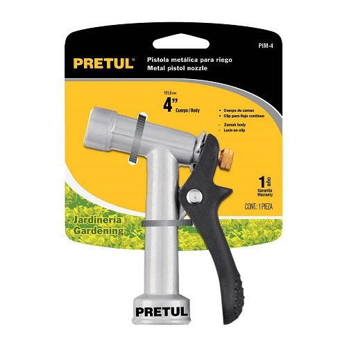 PISTOLA METALICA PRETUL PARA RIEGO 4&quot;