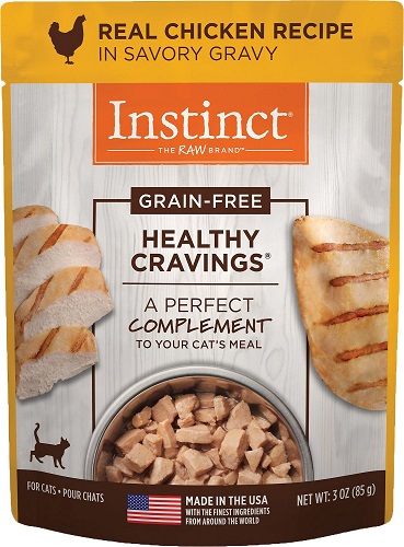 INSTINCT HEALTHY CRAVINGS CHICKEN POUCHES CAT 3OZ