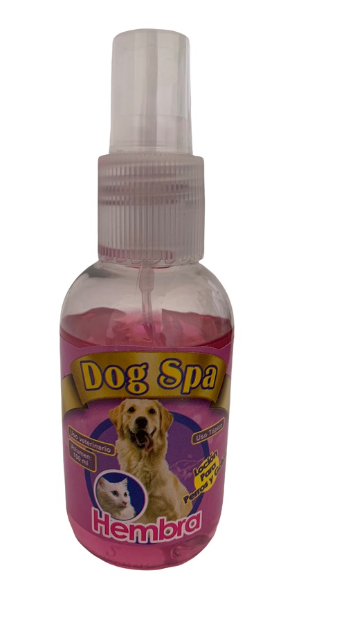 DOG SPA LOCION PARA PERROS Y GATOS HEMBRA