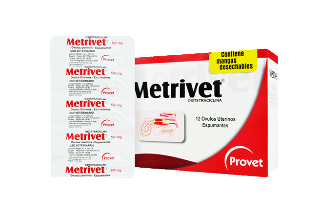METRIVET 500 MG OVULO