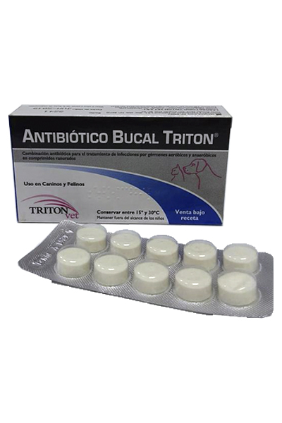 ANTIBIOTICO BUCAL TRITON 1 TABLETA