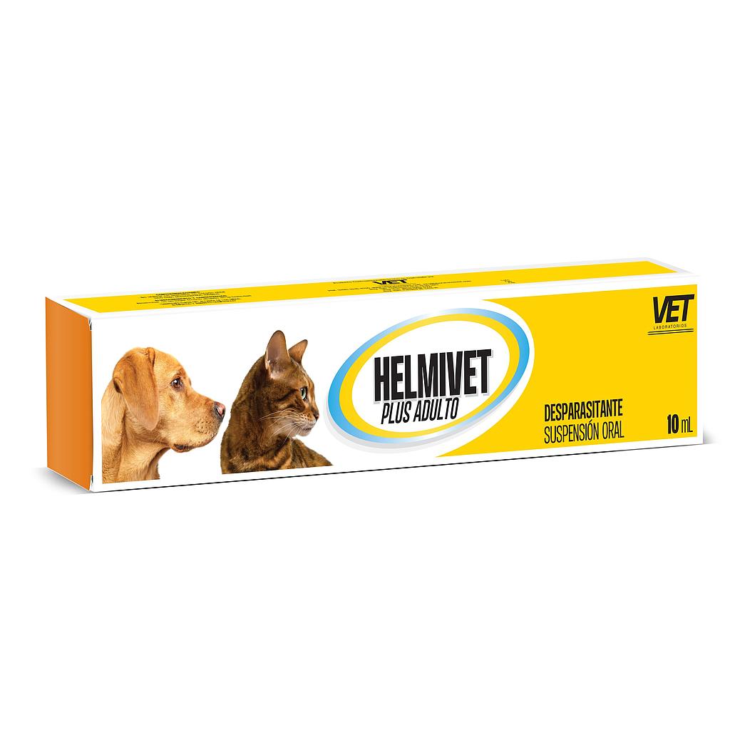 HELMIVET PLUS ADULTO SUSPENSION ORAL 10 ML