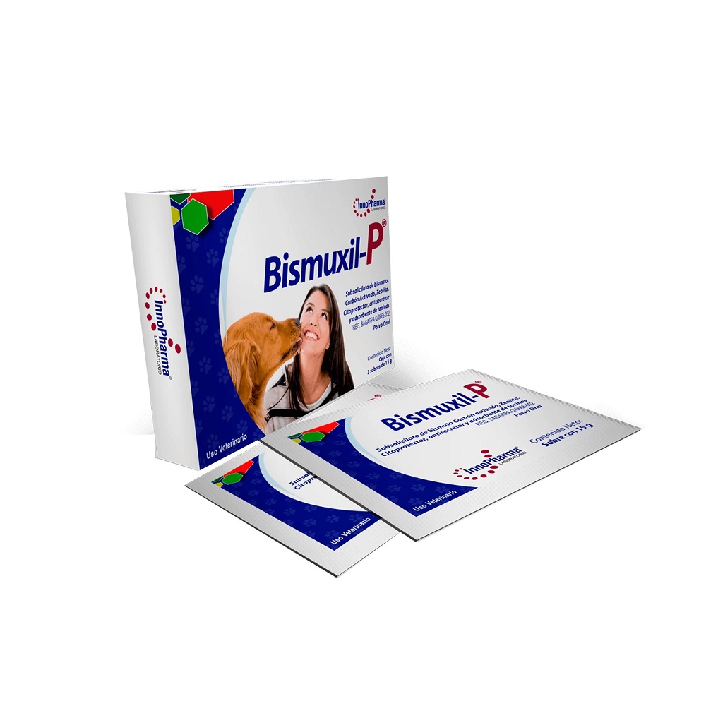 BISMUXIL-P CARBON ACTIVADO EN POLVO 15 GRS