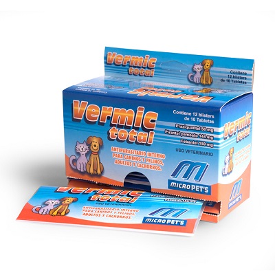 VERMIC TOTAL TABLETA MICRO PETS