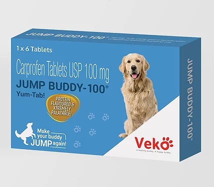 JUMP BUDDY TABS DE CARPROFENO 100MG 1 TABLETA