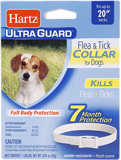 HARTZ COLLAR CONTRA PULGAS ULTRA GUARD PARA PERROS FULL PROTECTION 20&quot;
