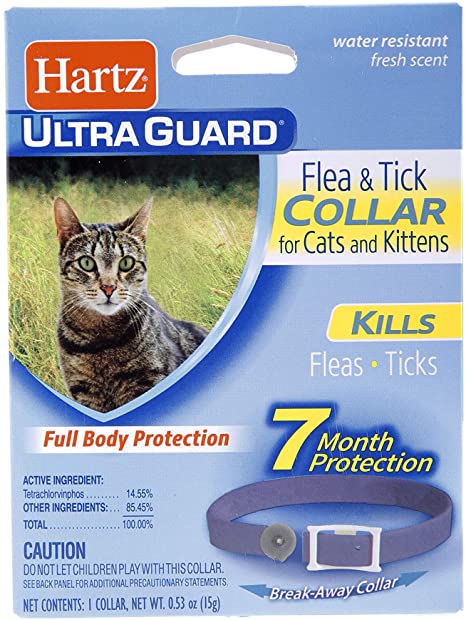 HARTZ COLLAR CONTRA PULGAS ULTRA GUARD PARA GATOS MORADO