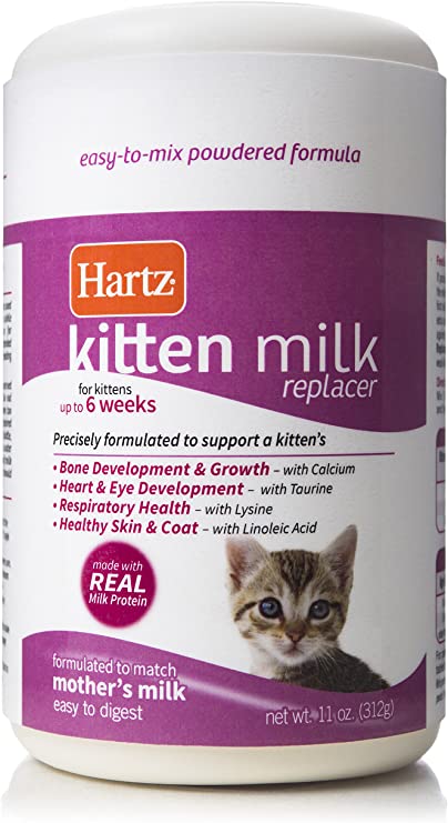 LECHE KITTEN HARTZ 8 ONZ