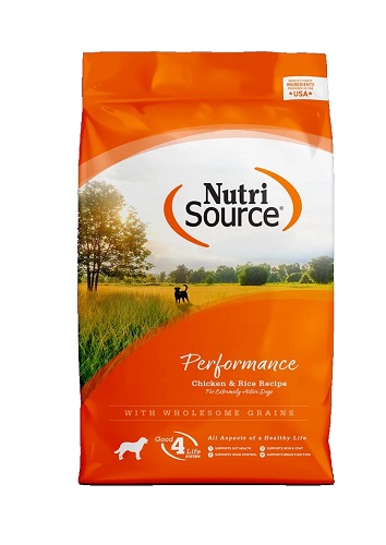 NUTRI SOURCE PERFORMANCE CHICKEN &amp; RICE 40 LB