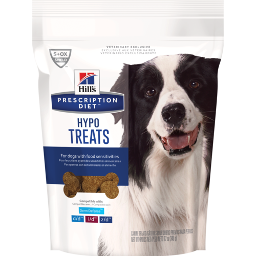 PRESCRIPTION DIET HILLS HYPO TREATS CANINE