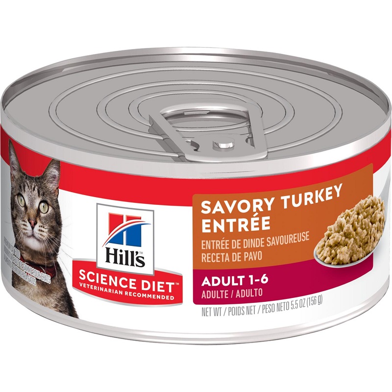 SCIENCE DIET ADULTO TURKEY LATA 5.5 ONZ