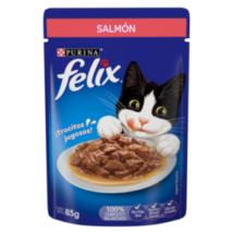 FELIX POUCH SALMON EN SALSA 85 GR