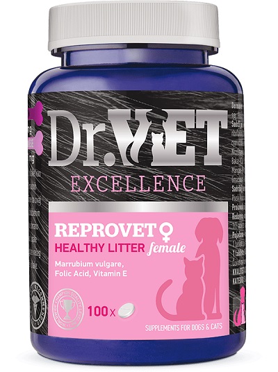 DR VET REPROVET FEMALE 100 TABLETAS PALATABLES