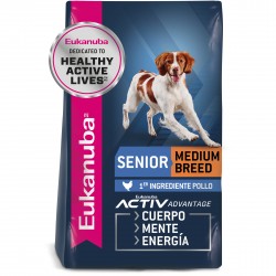 EUKANUBA SENIOR MEDIUM BREED
