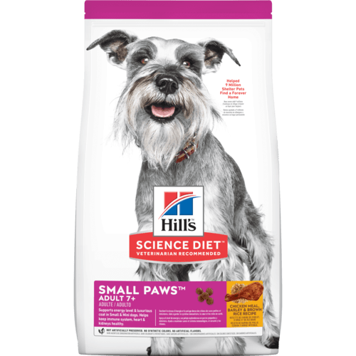 SCIENCE DIET ADULT 7+ SMALL PAWS 4.5 LBS