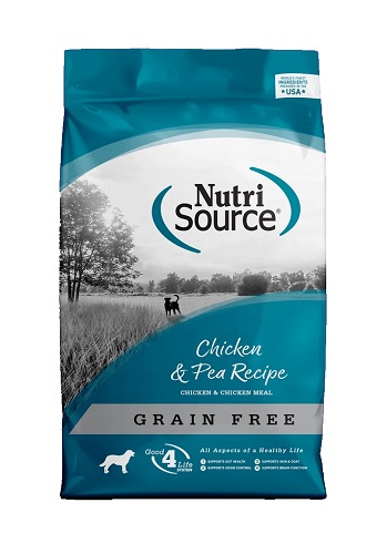 NUTRI SOURCE CHICKEN &amp; PEA GRAIN FREE