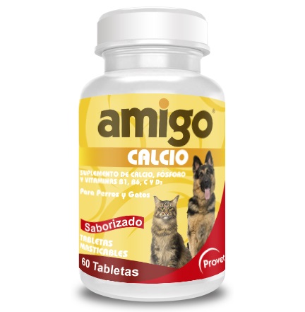 AMIGO CALCIO 60 TABLETAS