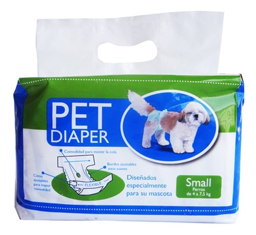 PAÑAL PET DIAPER 10 UNI