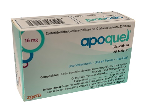 APOQUEL TAB 16 MG UNIDAD Agropecuaria El Rejo