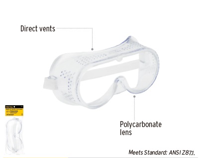 GOGGLES DE SEGURIDAD PRETUL Agropecuaria El Rejo