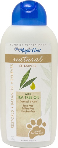 SHAMPOO MAGIC COAT NATURAL TEA TREE OIL 16ONZ