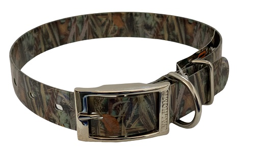 COLLAR PARA PERRO VALHOMA 1&quot; ANCHO CAMUFLAGEADO PRIMAVERA