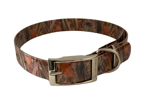 COLLAR PARA PERRO VALHOMA 1&quot; ANCHO CAMUFLAGEADO OTOÑO