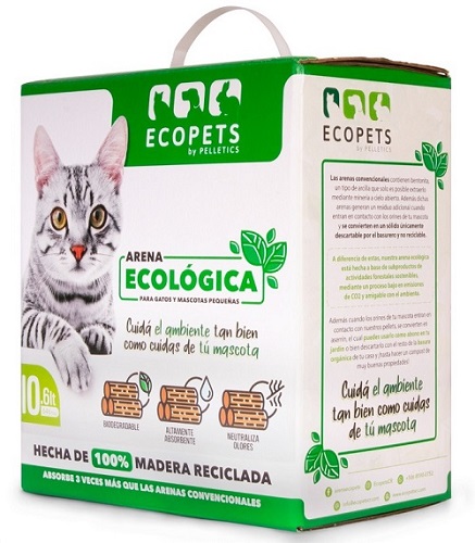 ARENA ECOLOGICA ECOPETS PARA MASCOTAS