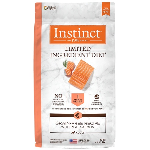 INSTINCT LIMITED INGREDIENT GRAIN-FREE SALMON 20 LBS