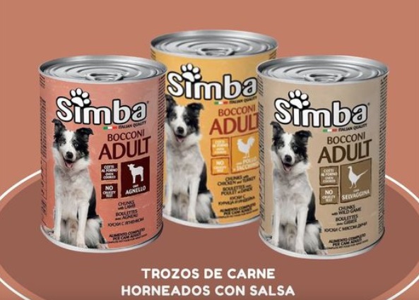 SIMBA ALIMENTO HUMEDO ADULTO LATA 415 GRS