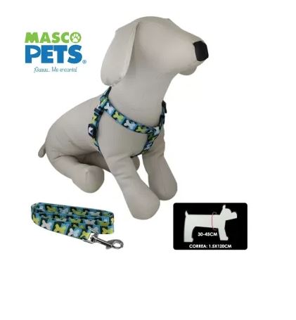 ARNES Y CORREA PARA PERRO S/M MASCO PETS