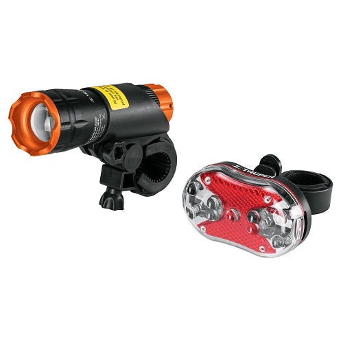LINTERNAS PARA BICICLETA KIT DE 2 PIEZAS DELANTERO Y TRASERO