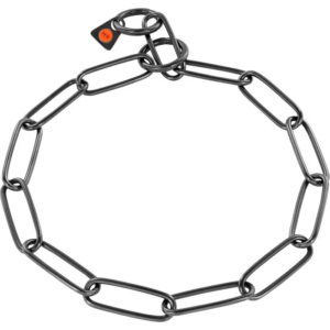 SPRENGER COLLAR DE ACERO NEGRO ESLABON LARGO 3.0 MM X 25&quot;