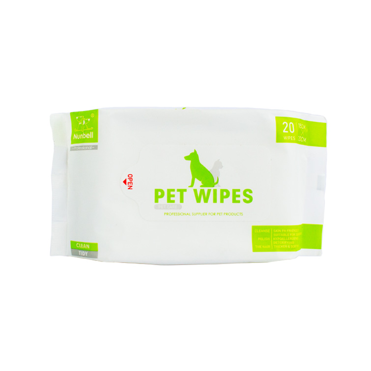 PET WIPES 20 UNIDADES