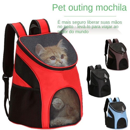 TRANSPORTADORA TIPO MOCHILA PARA MASCOTA
