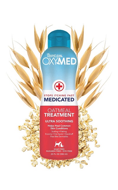 TROPICLEAN OXYMED MEDICATED OATMEAL TREATMENT 12 OZ