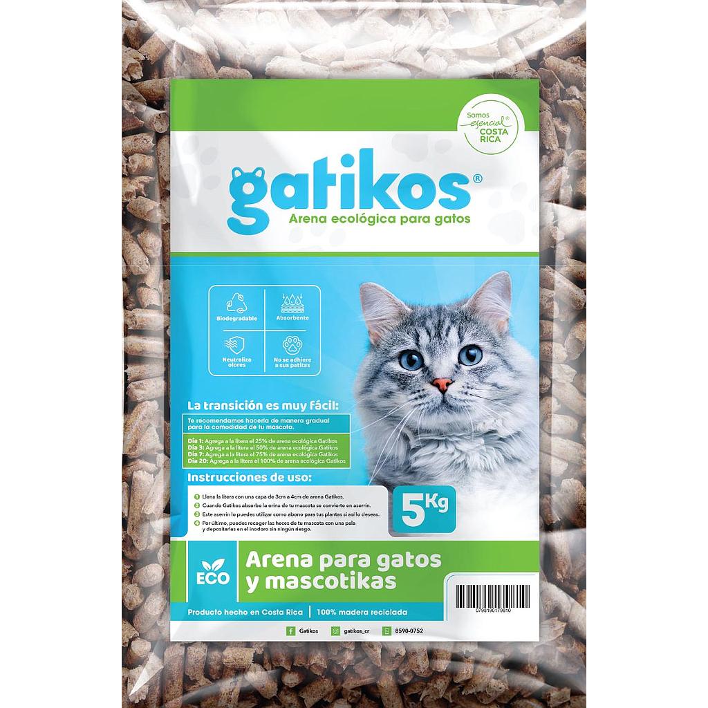 ARENA ECOLOGICA GATIKOS PARA MASCOTAS 5 KG