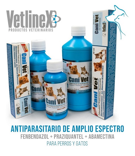 CANIVET ANTIPARASITARIO LIQUIDO SABOR A CARNE 5 ML