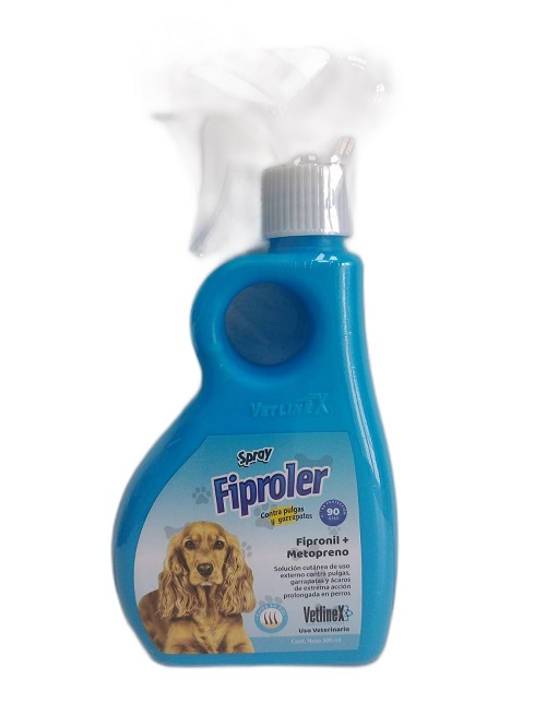 FIPROLER SPRAY CONTRA PULGAS Y GARRAPATAS