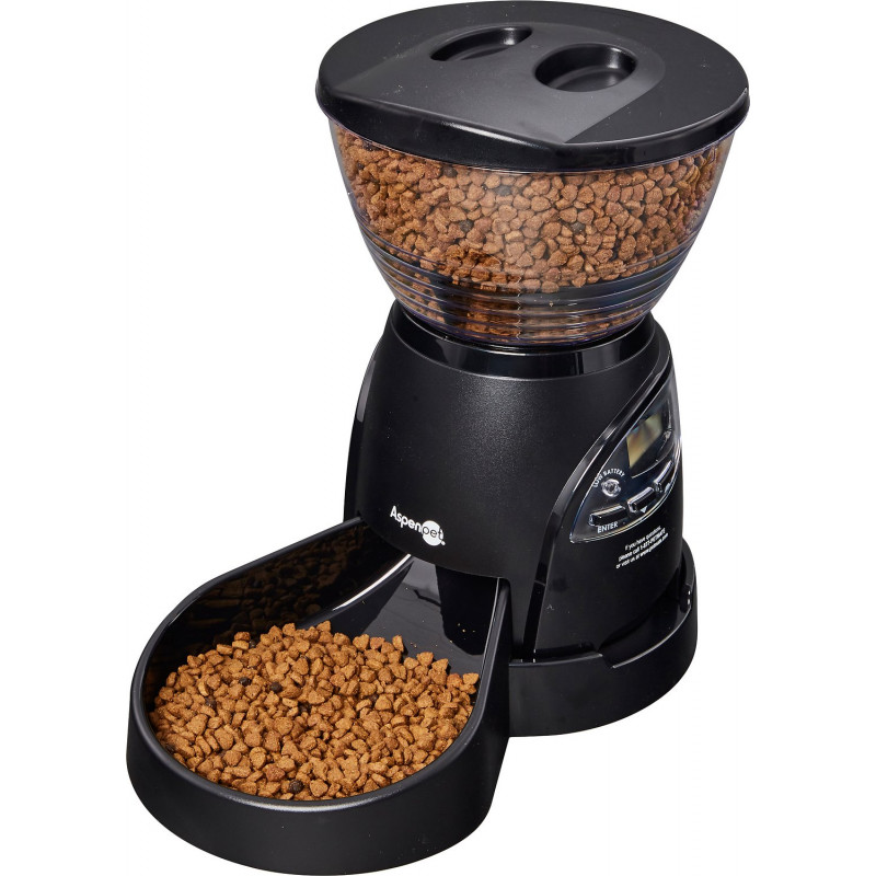 COMEDERO PARA PERRO AUTOMATICO CON DISPENSADOR ELECTRICO PROGRAMABLE