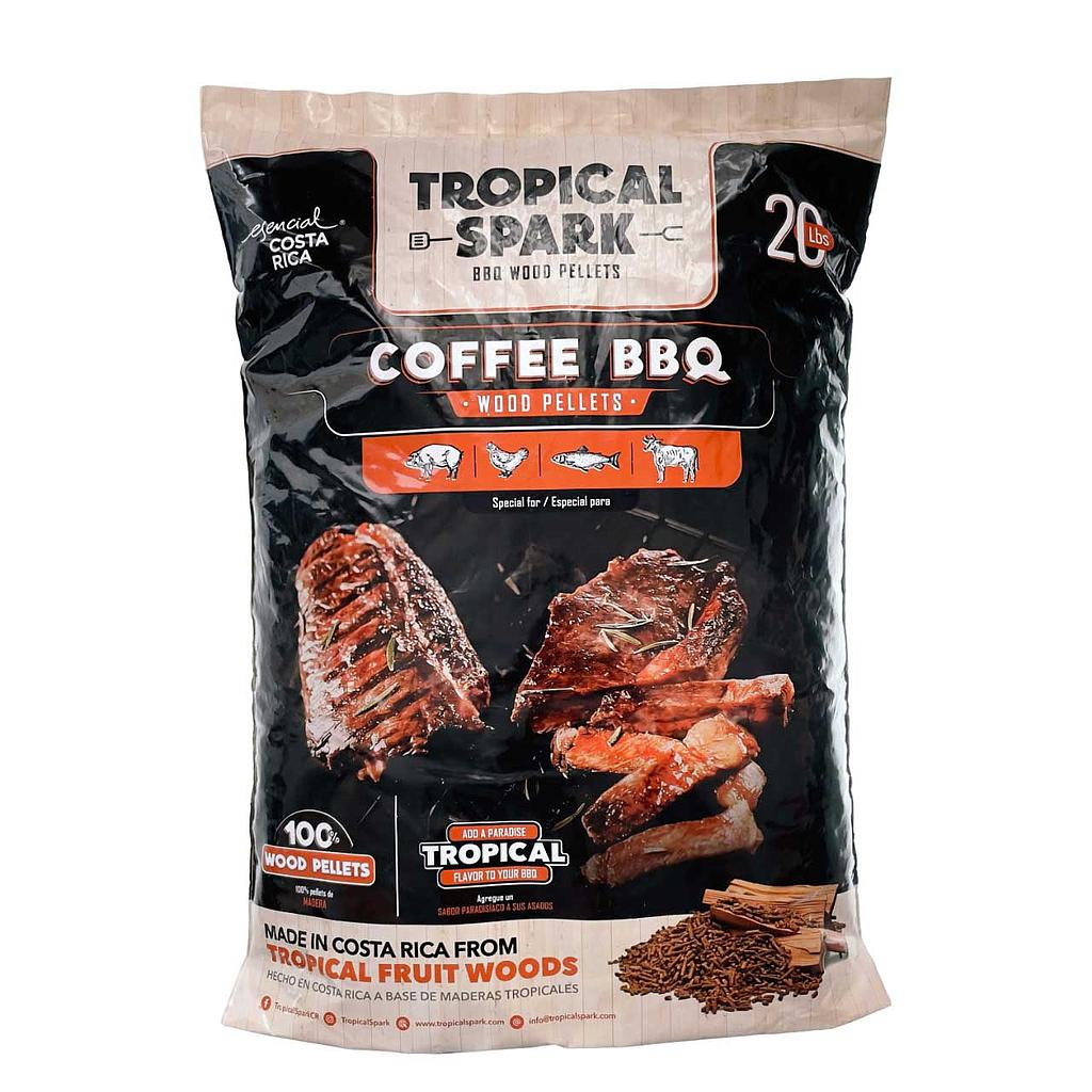 TROPICAL SPARK PELLETS AHUMADORES AROMATICAS DE MADERA 20 LBS