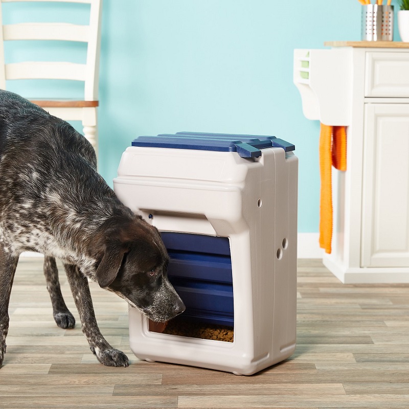 DISPENSADOR DE COMIDA AUTOMATICO PARA PERRO