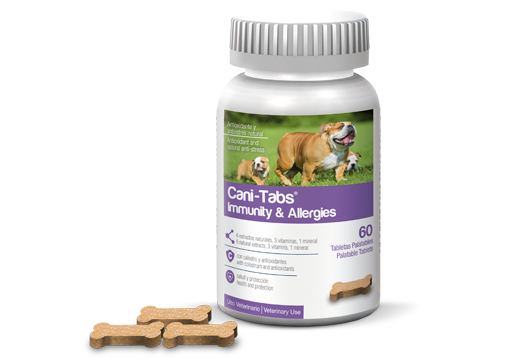 CANI-TABS INMMUNITY &amp; ALLERGIES 60 TABLETAS